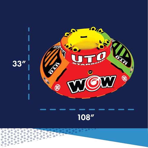WOW Sports UTO Starship Towable Tube for Water Sports