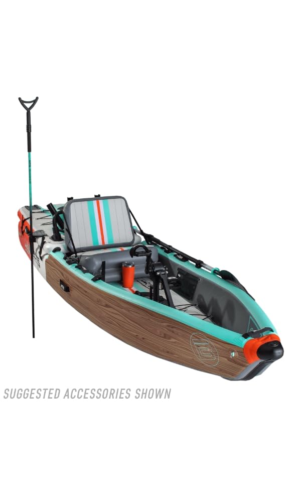 BOTE Lono Aero Inflatable Kayak Convertible Stand Up Paddle Board for Single Rider Adults Kids Family Friendly Blow Up Fishing MAGNEPod Compatible