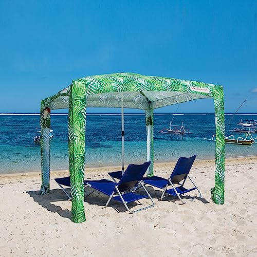 CoolCabanas 5 Portable Beach Cabana & Sun Shelter