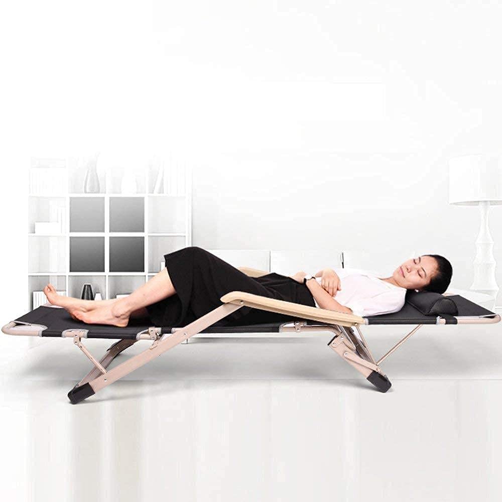 GZHENMZ Folding Zero-Gravity Lounger with Bamboo Mat