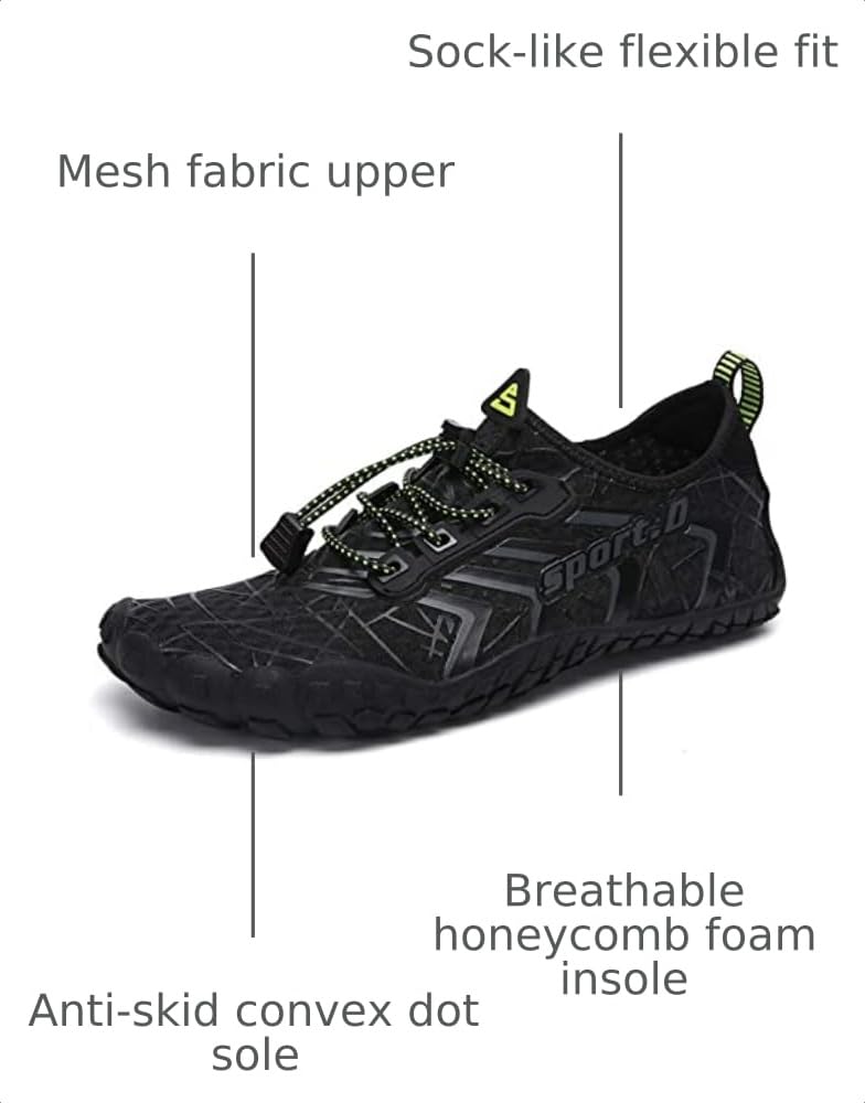 UBFEN Quick-Dry Water Shoes for Men and Women
