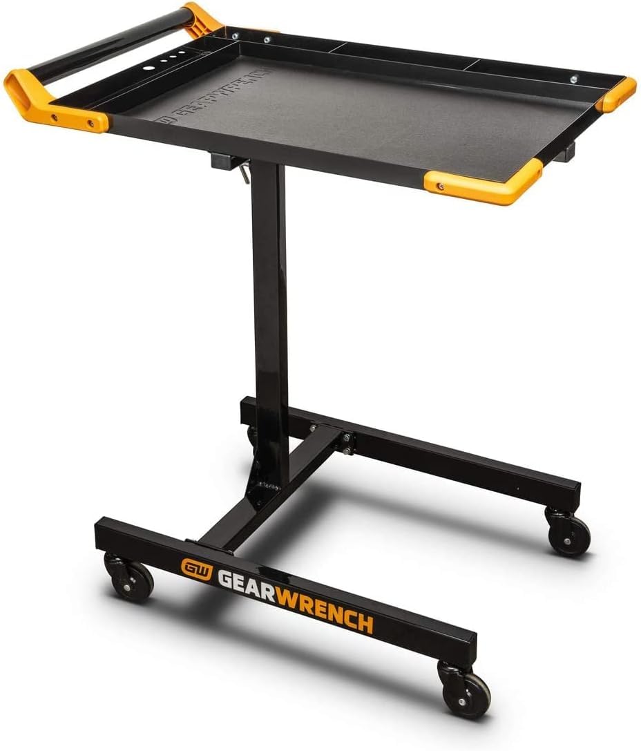 GEARWRENCH Adjustable Mobile Work Table 35–48 Inch 83166