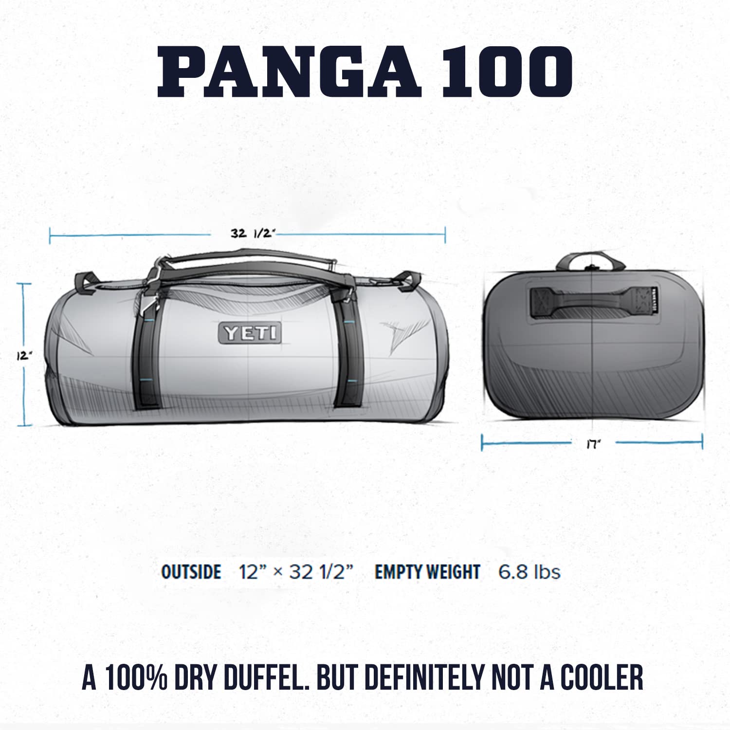 YETI Panga Waterproof Bag for Outdoor Adventures