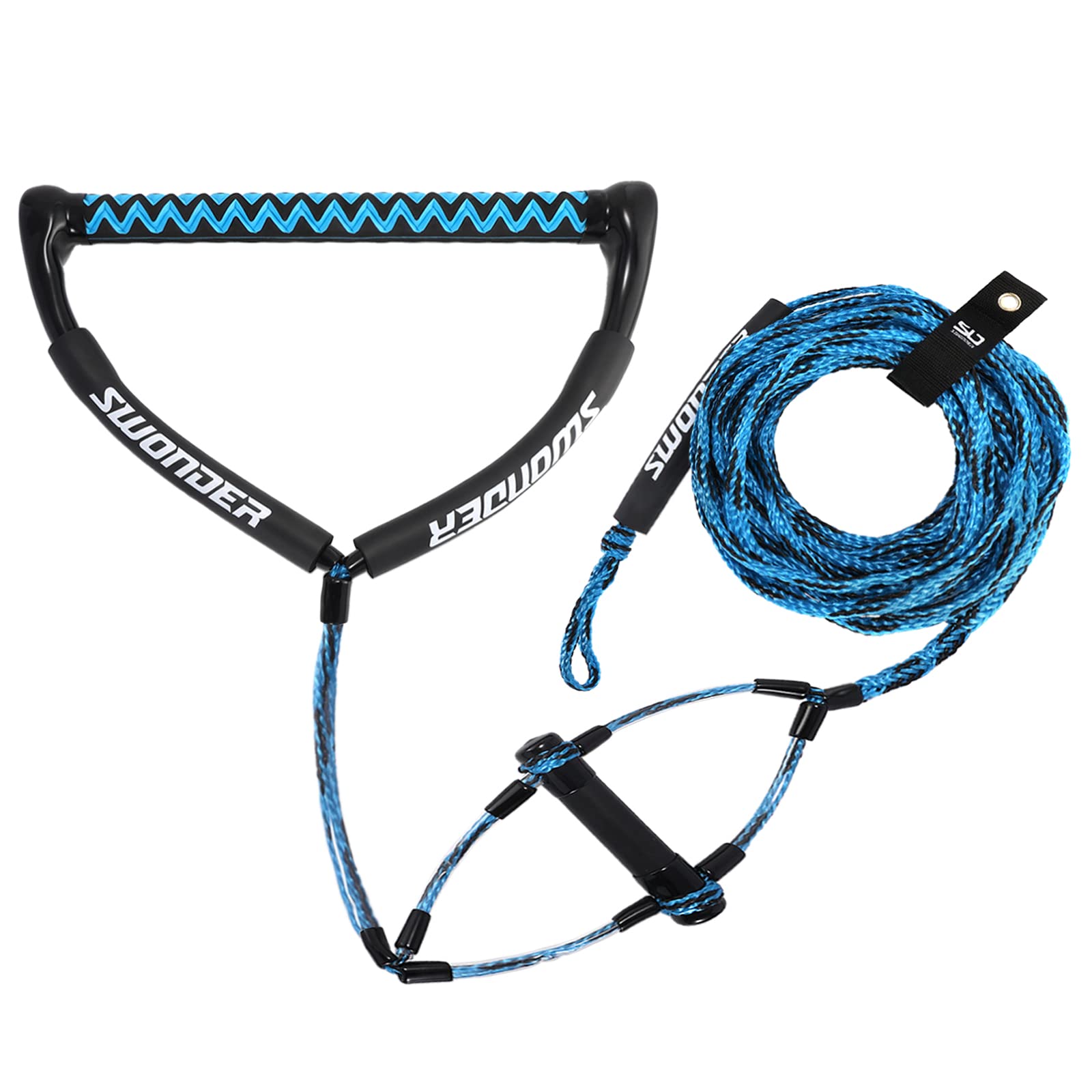 Swonder 75FT Four-Section Wakeboard & Water Ski Rope