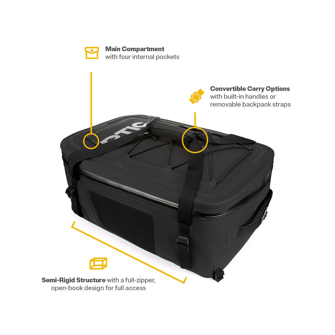 RTIC Ultra-Dry 60L Waterproof Duffle Backpack