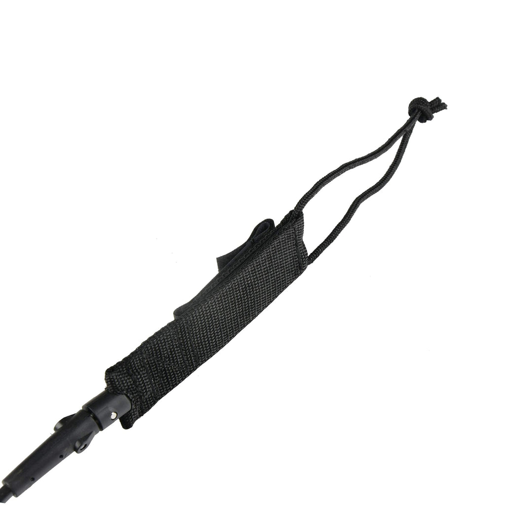 Abahub 10FT Coiled SUP Leash with 5/7MM Leg Strap