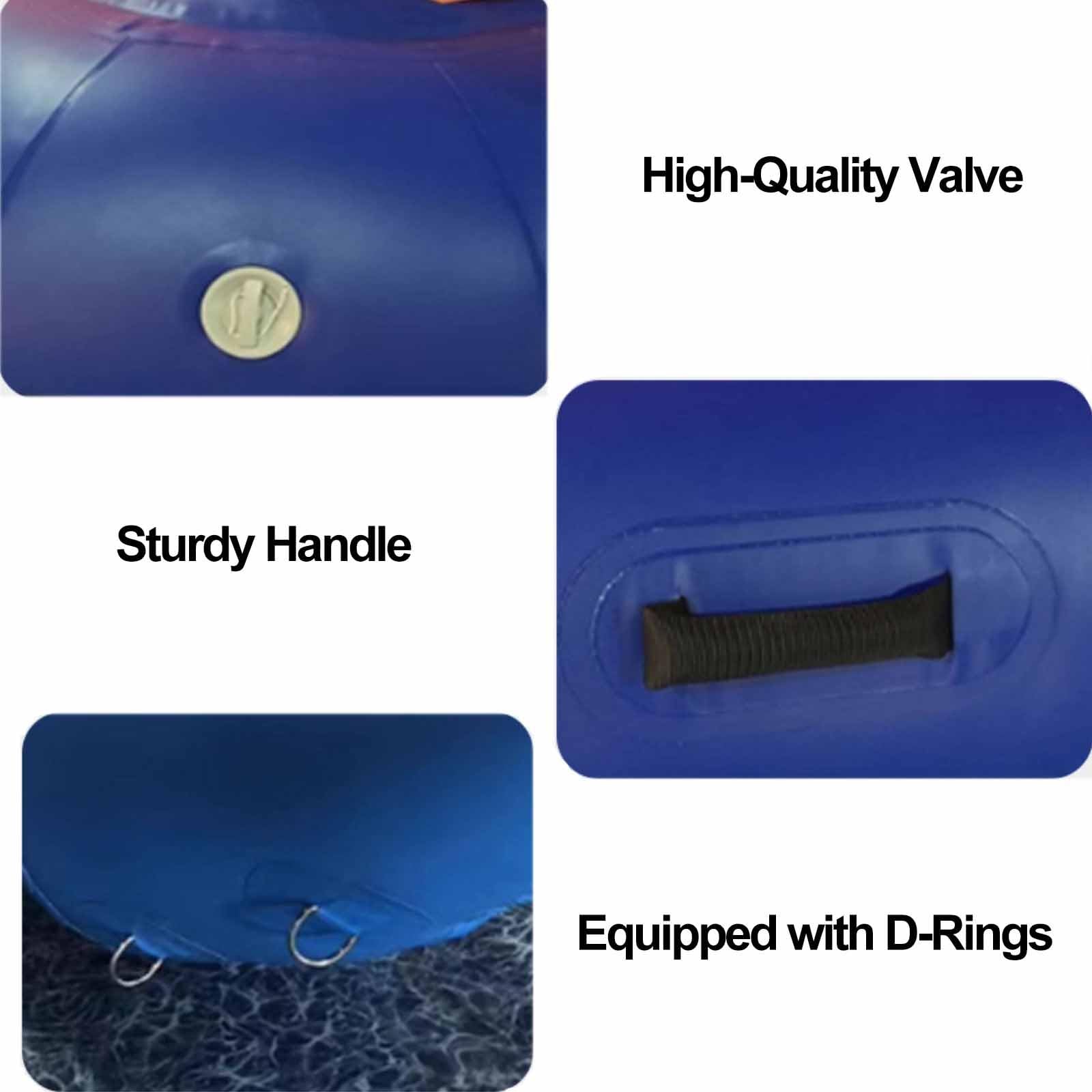 Inflatable Floating Sun Canopy with Pump for Lake & Beach