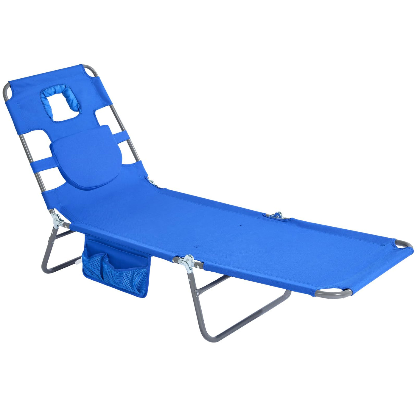 SUNNYFEEL Adjustable Tanning Chair for Beach & Pool