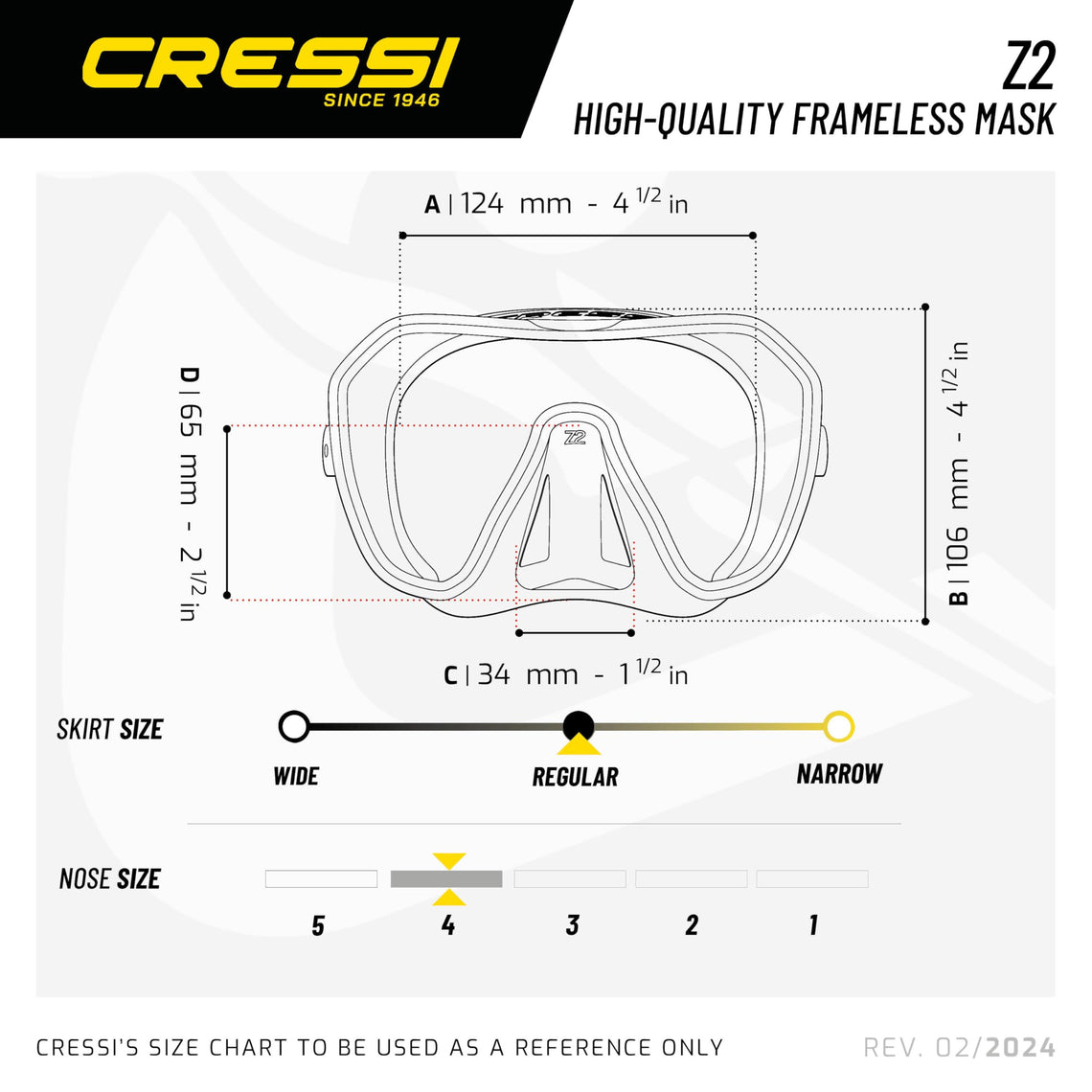 Cressi Z2 & Corsica Lightweight Mask and Snorkel Set