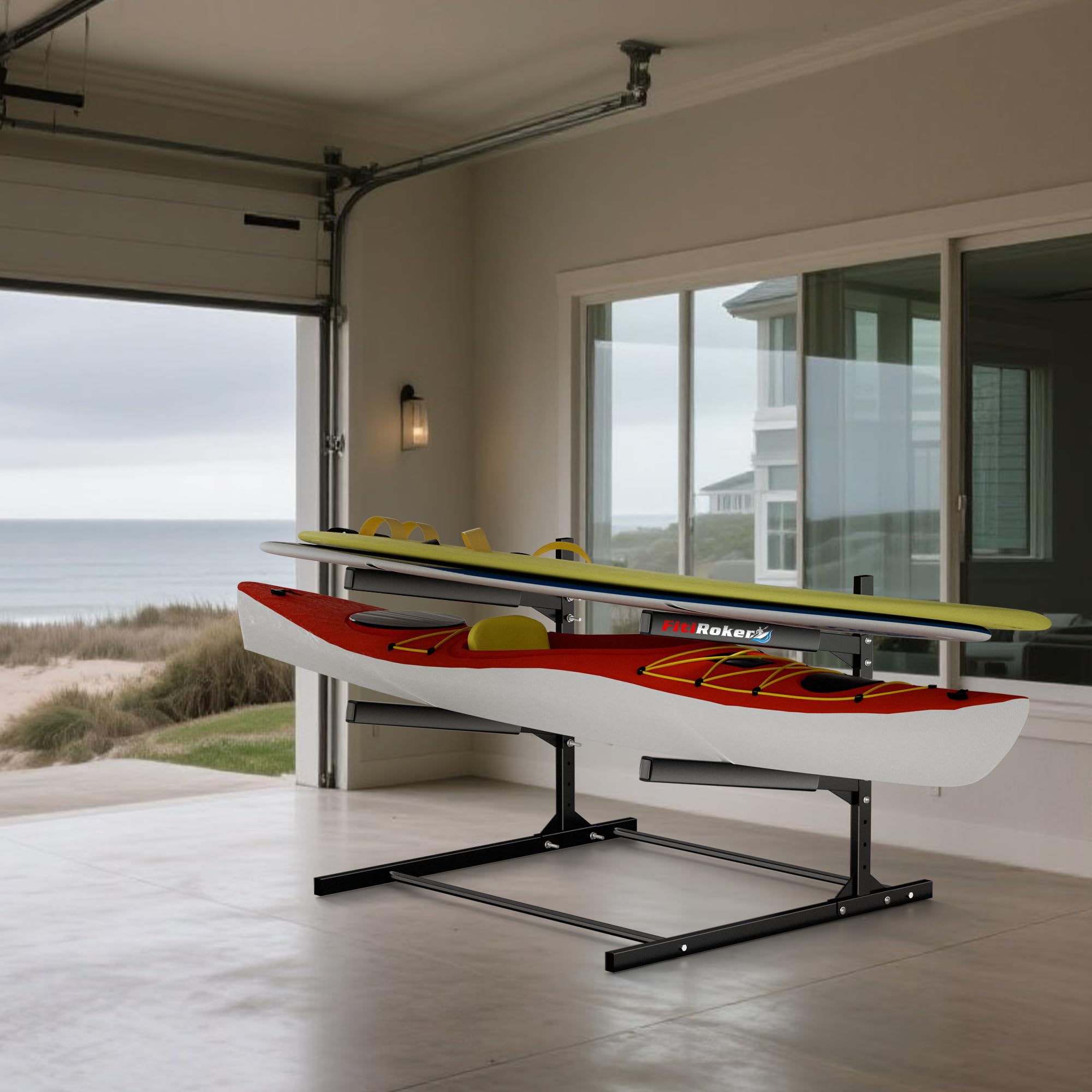 FitiRoker Garage Kayak Storage Rack, 100-LB Per Tier