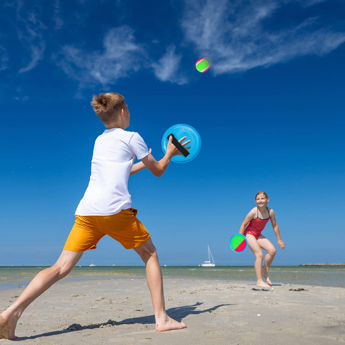 Ayeboovi Kids Toss-and-Catch Ball Game for Beach & Pool