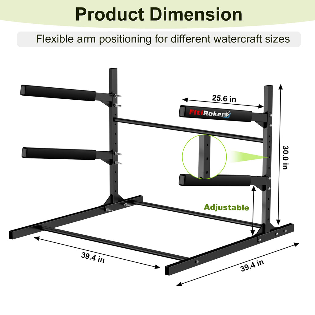 FitiRoker Garage Kayak Storage Rack, 100-LB Per Tier