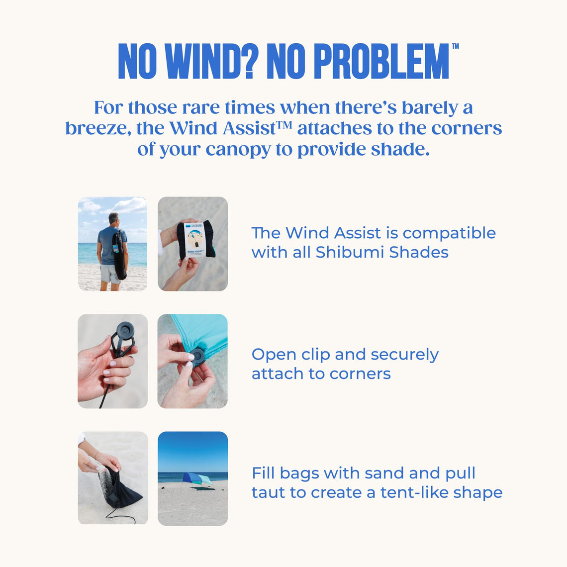 Shibumi Shade Current Wind-Powered Beach Shade