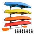 LXVOOEE Heavy-Duty Adjustable Freestanding Kayak Rack