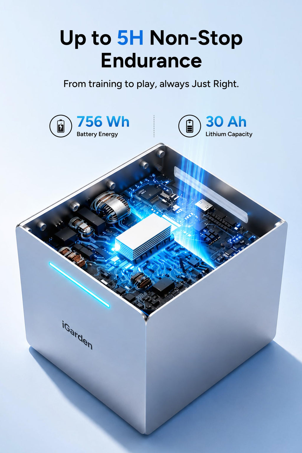 iGarden Swim Jet X Portable AI Counter-Current System