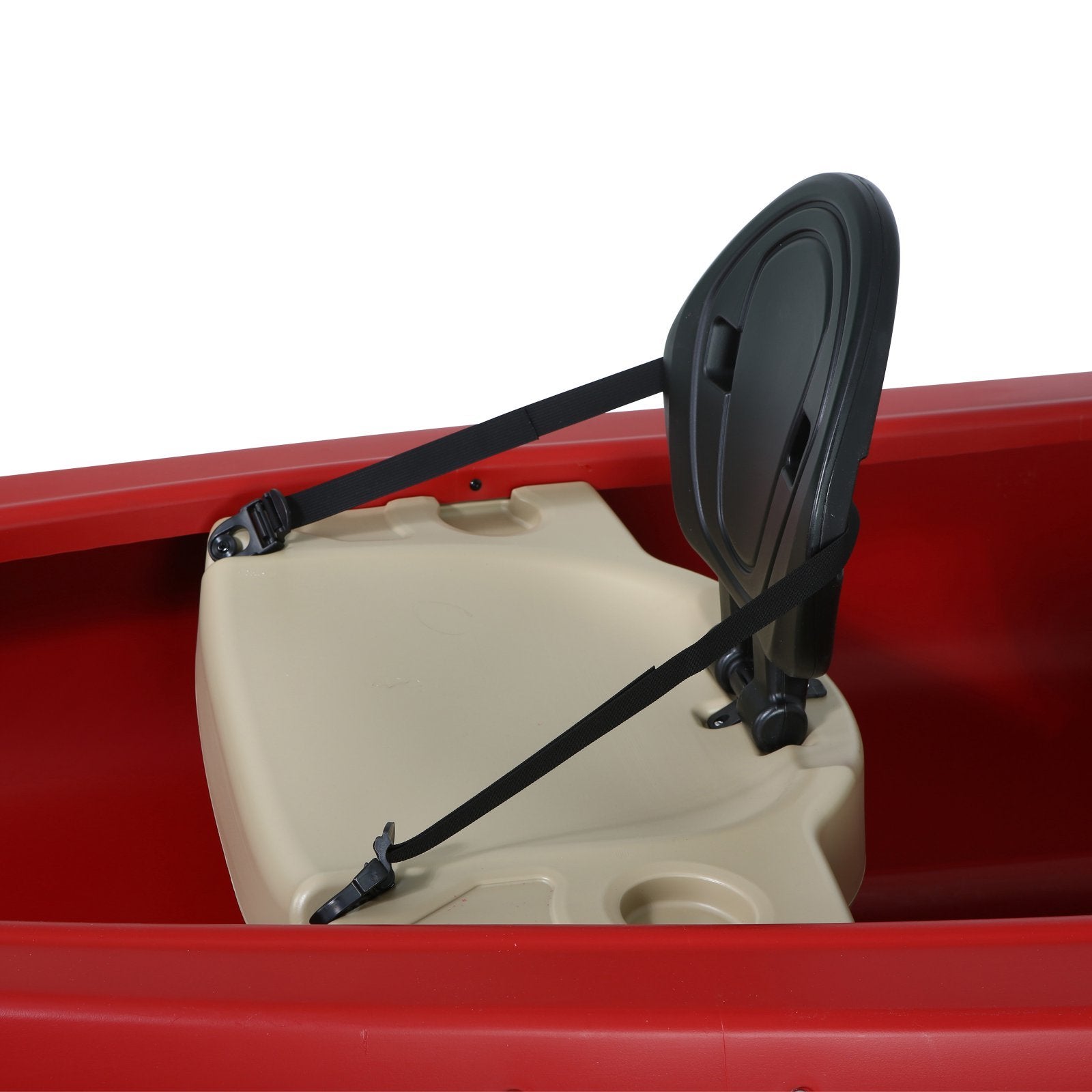 Lifetime Kodiak Canoe with 2 Paddles, Red, 13'