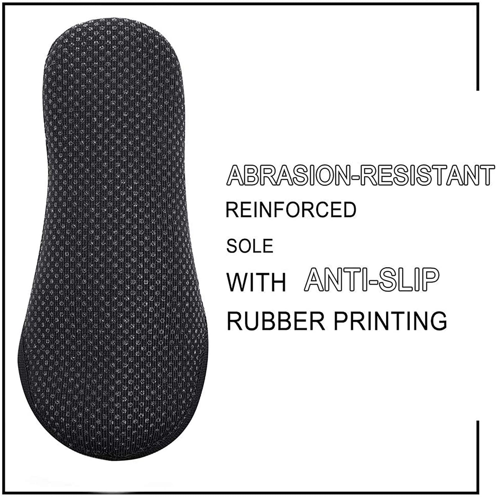 OMGear 3MM/5MM Neoprene Anti-Slip Water Socks
