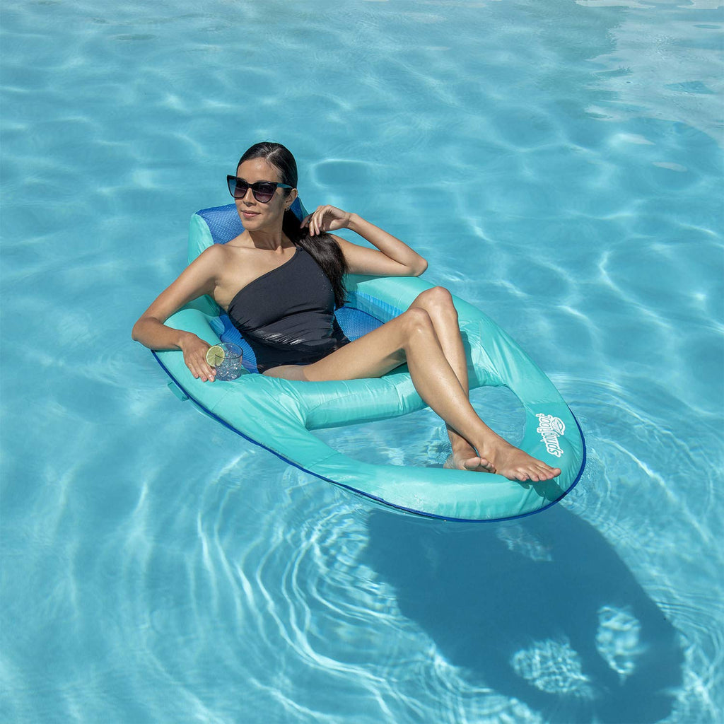 SwimWays Spring Float Premium Adult Pool Recliner