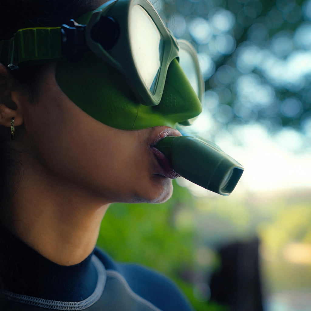 Tilos AquaStalk Dive Mask & Hi-Flow 2 Snorkel Set