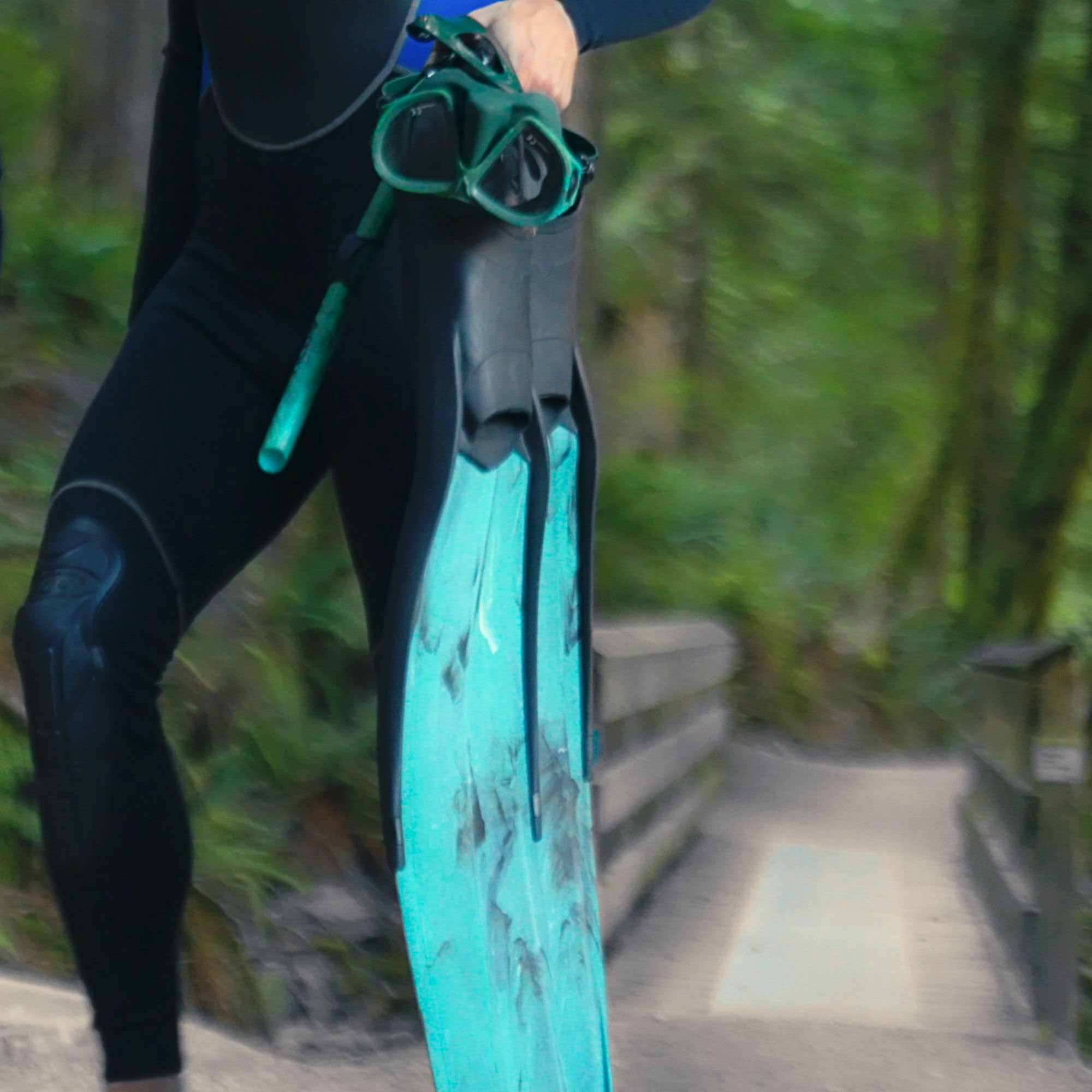 AquaStalk Freediving Set with Spawn Snorkel & Syryn Fins