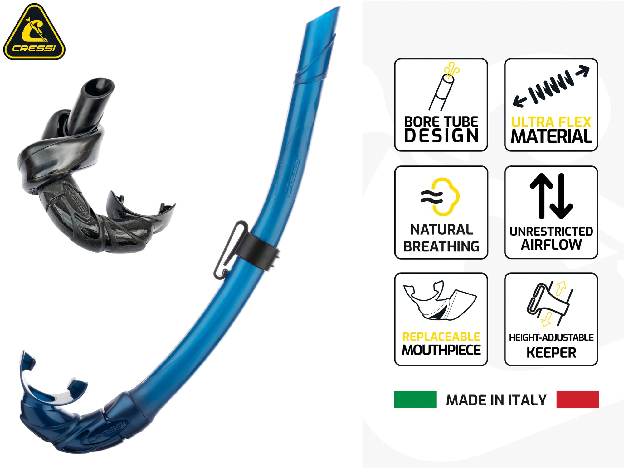 Cressi Z2 & Corsica Lightweight Mask and Snorkel Set