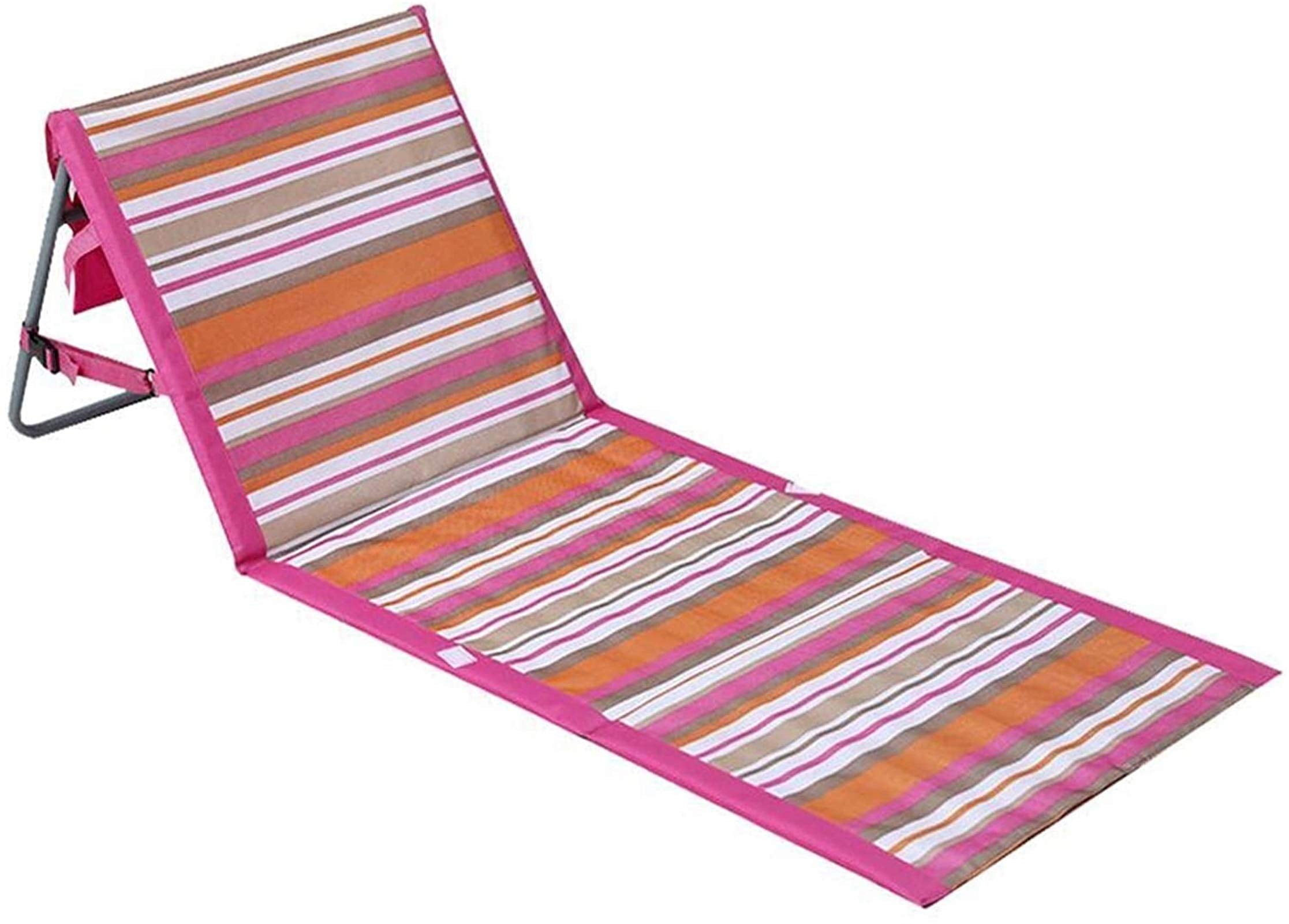 Foldable Waterproof Beach Mat Chair with Backrest