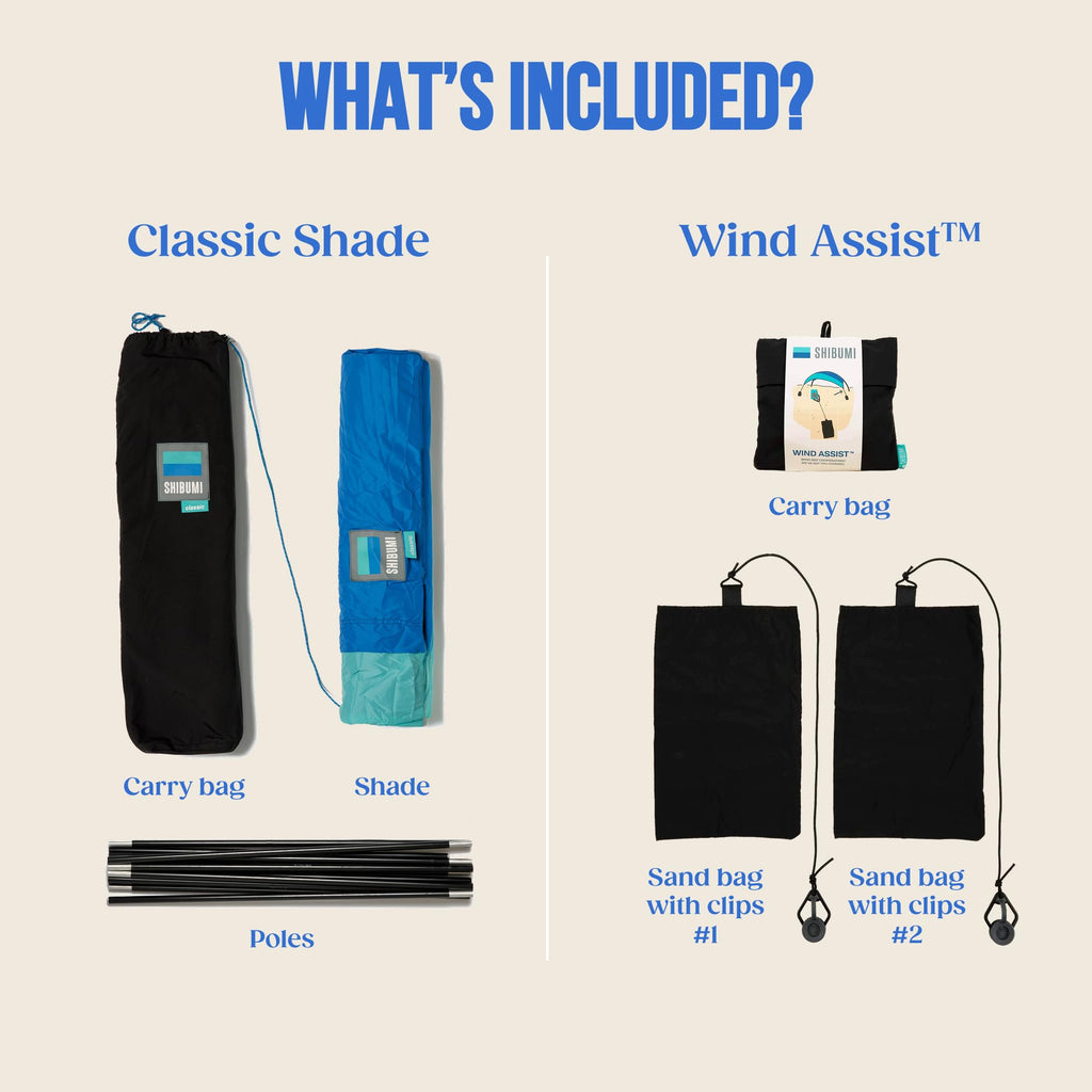 Shibumi Shade Current Wind-Powered Beach Shade