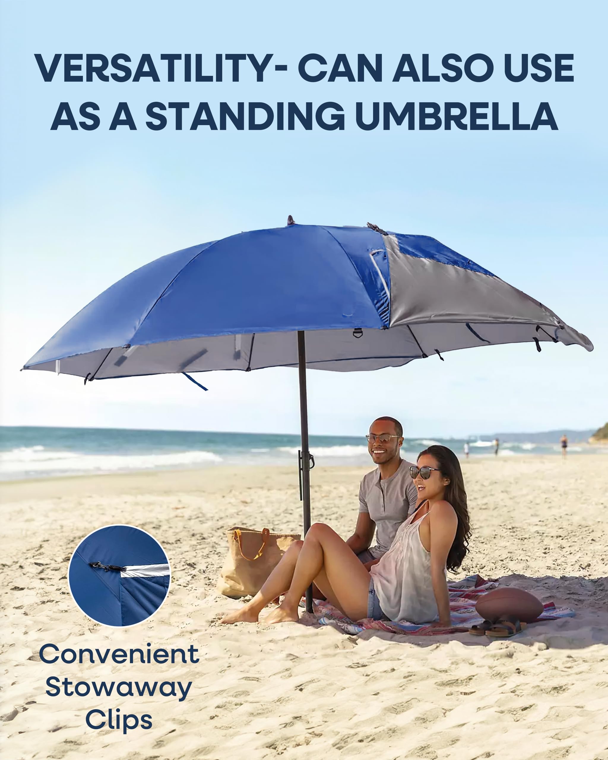 Sport-Brella Premiere UPF 50+ Umbrella Shelter with Panels