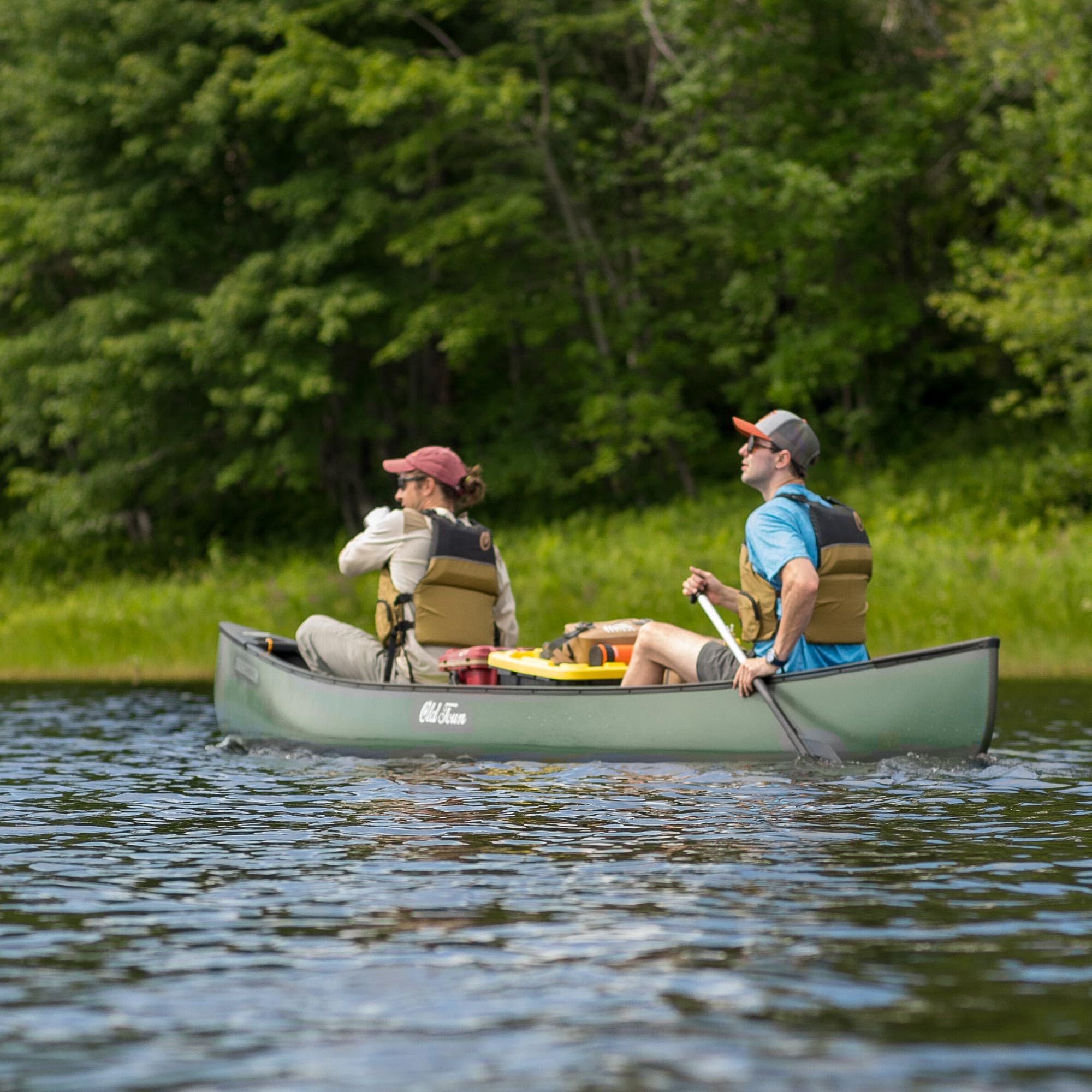 Old Town Discovery 133 Recreational Canoe, 3 Person, 13 ft 3 in