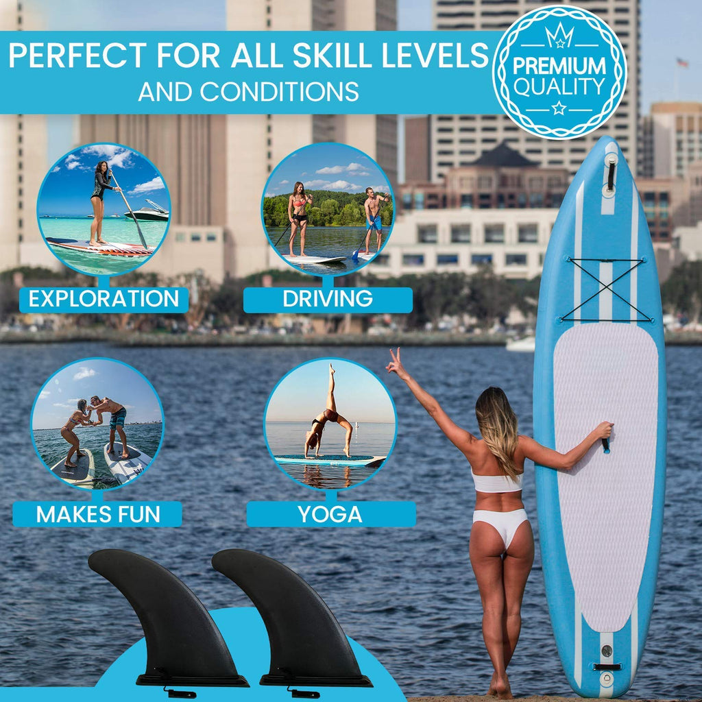 9-Inch Quick-Release Replacement Fin for Paddle Boards