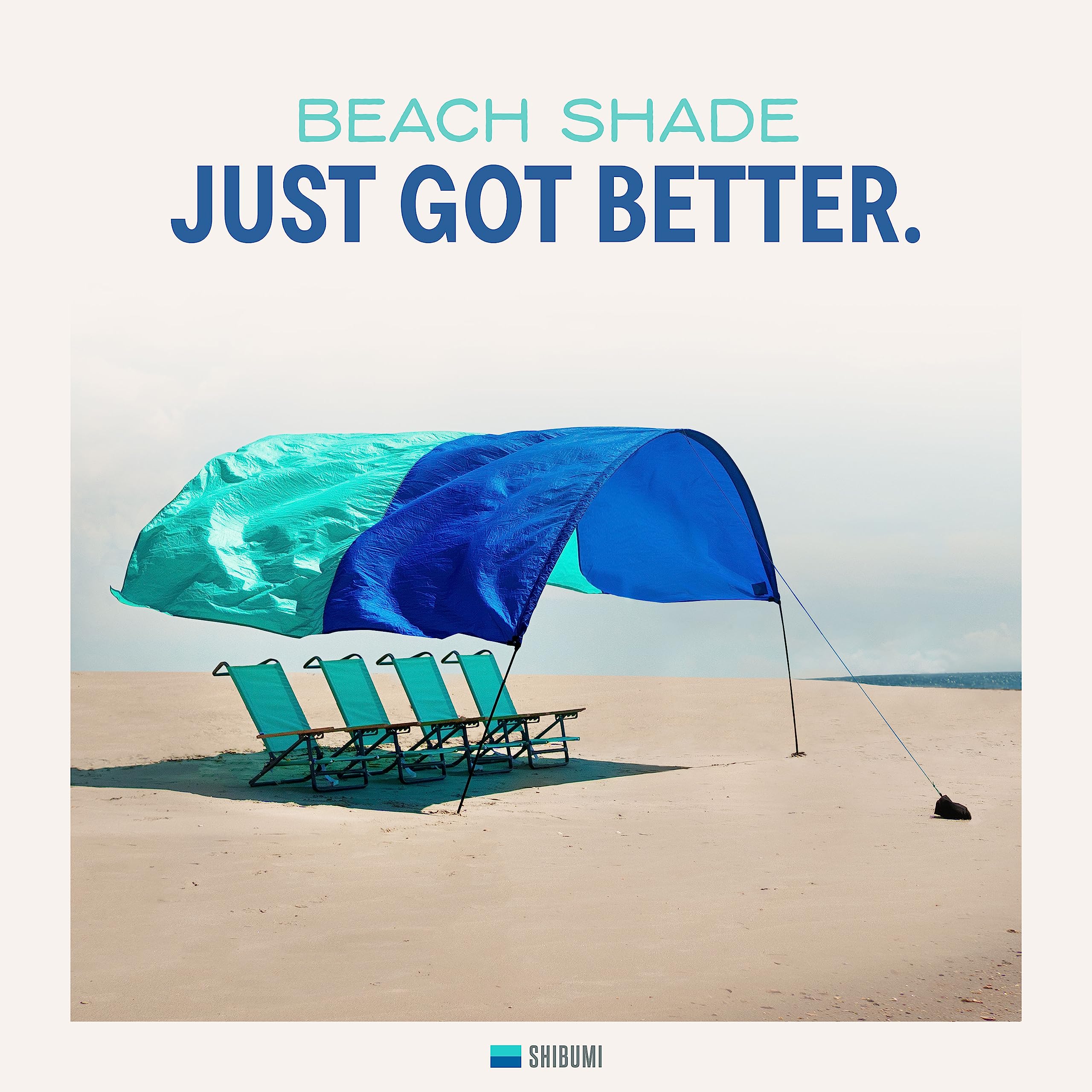 Shibumi Previous-Generation Wind-Powered Beach Shade