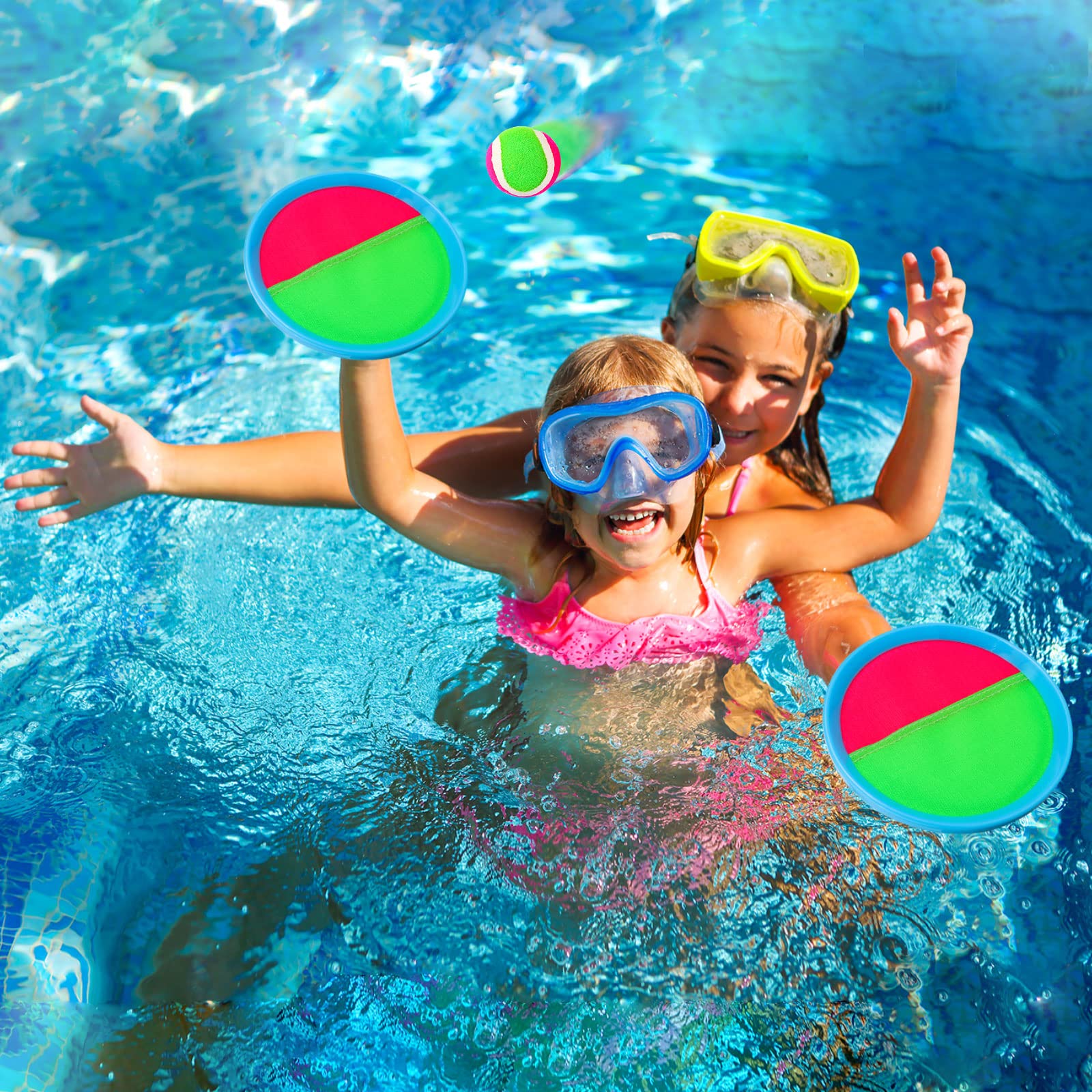Ayeboovi Kids Toss-and-Catch Ball Game for Beach & Pool