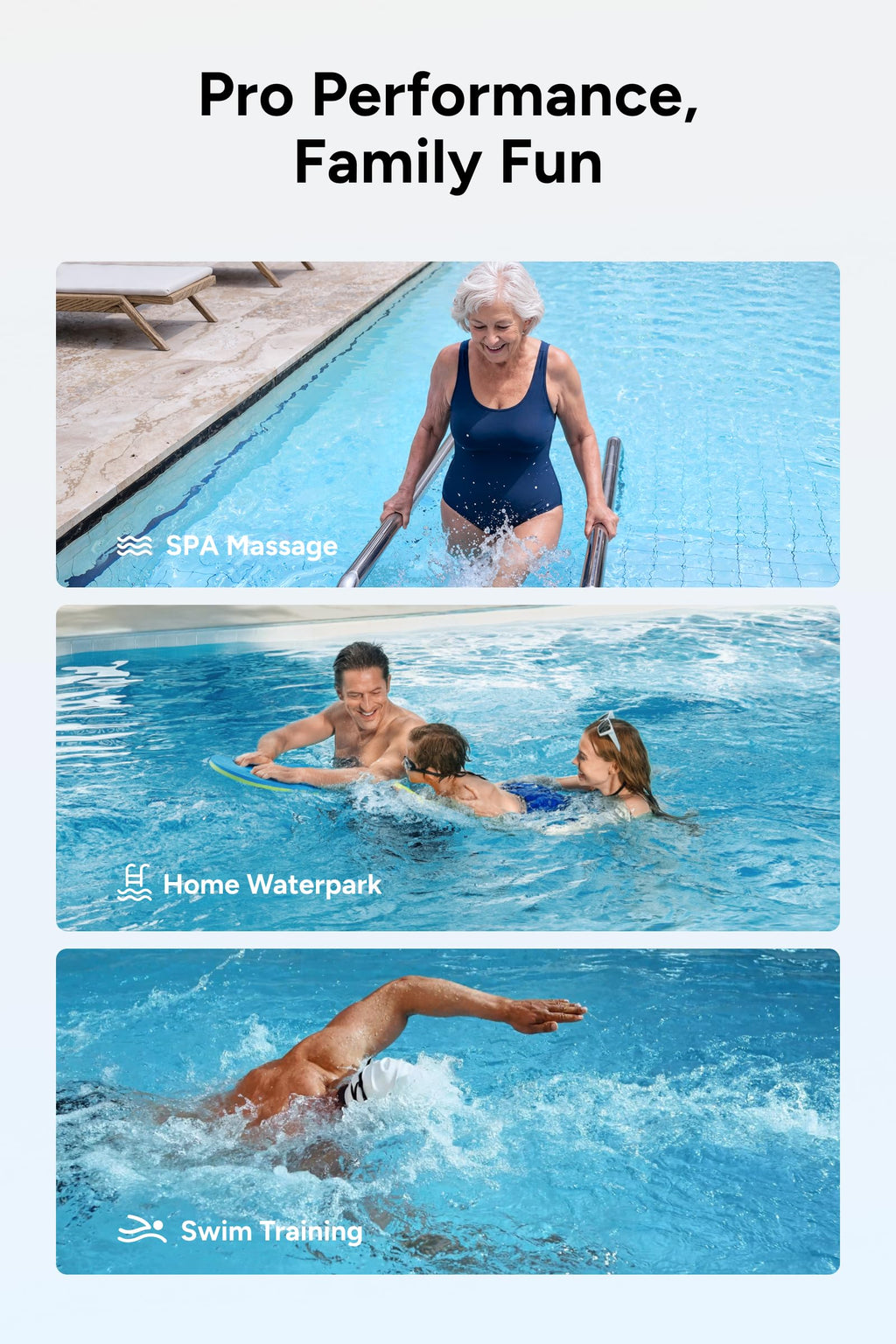 iGarden Swim Jet X Portable AI Counter-Current System