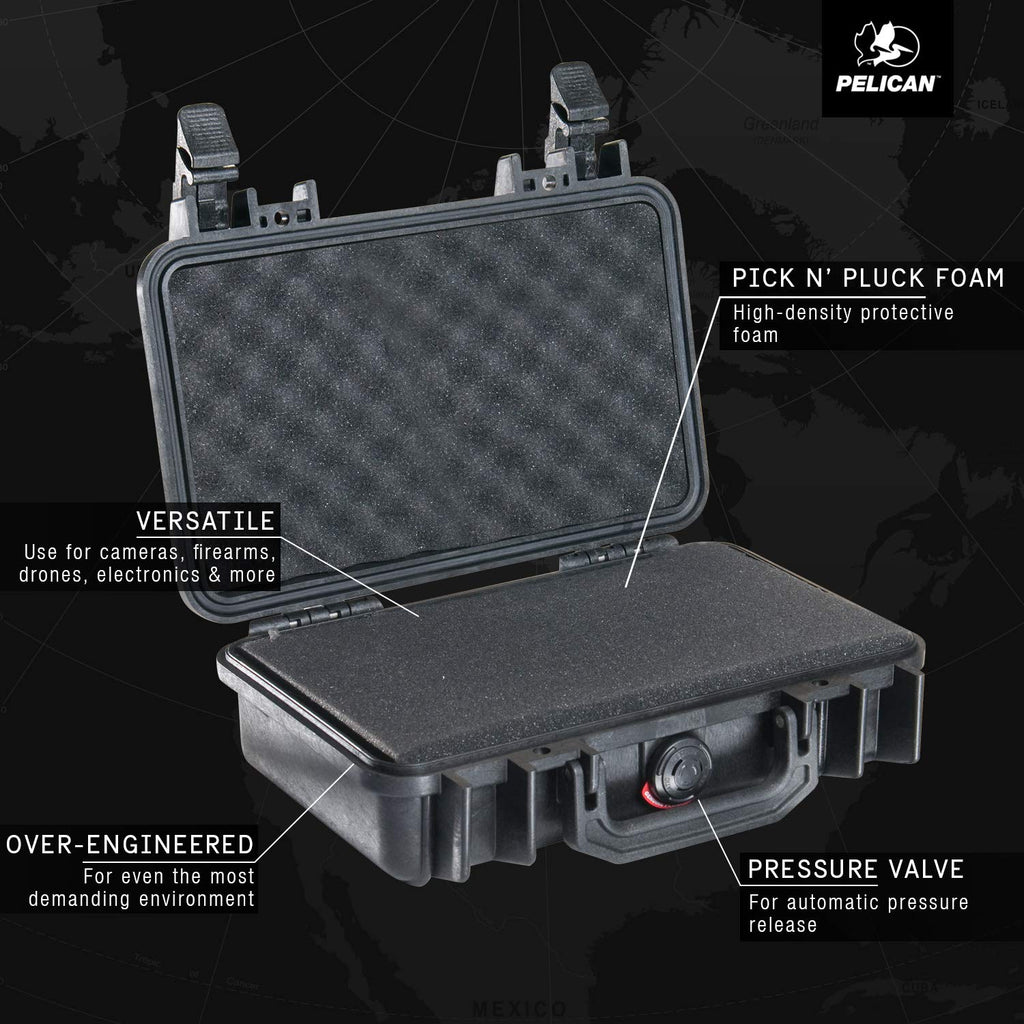 Pelican 1170 Protective Hard Case with Customizable Foam