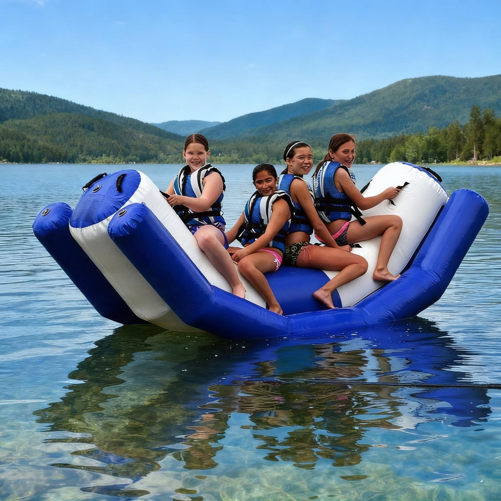 Giant Inflatable Water Seesaw for 2–4 Riders