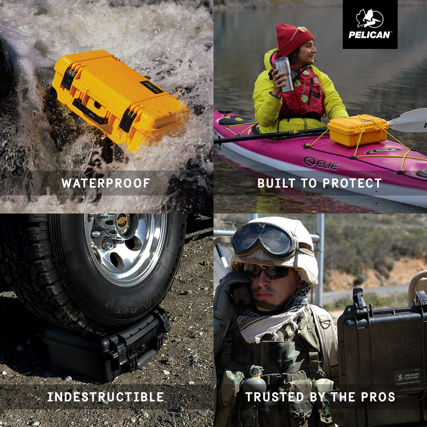 Pelican 1170 Protective Hard Case with Customizable Foam