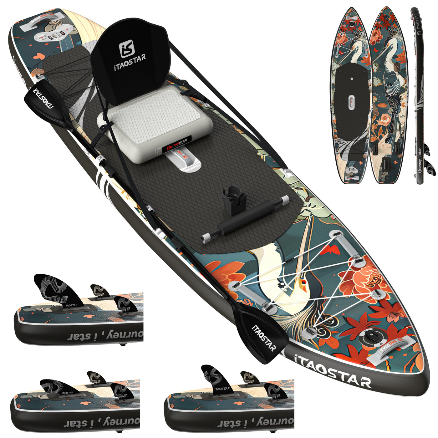 iTAOSTAR Novelty 11'6" Inflatable SUP with Seat