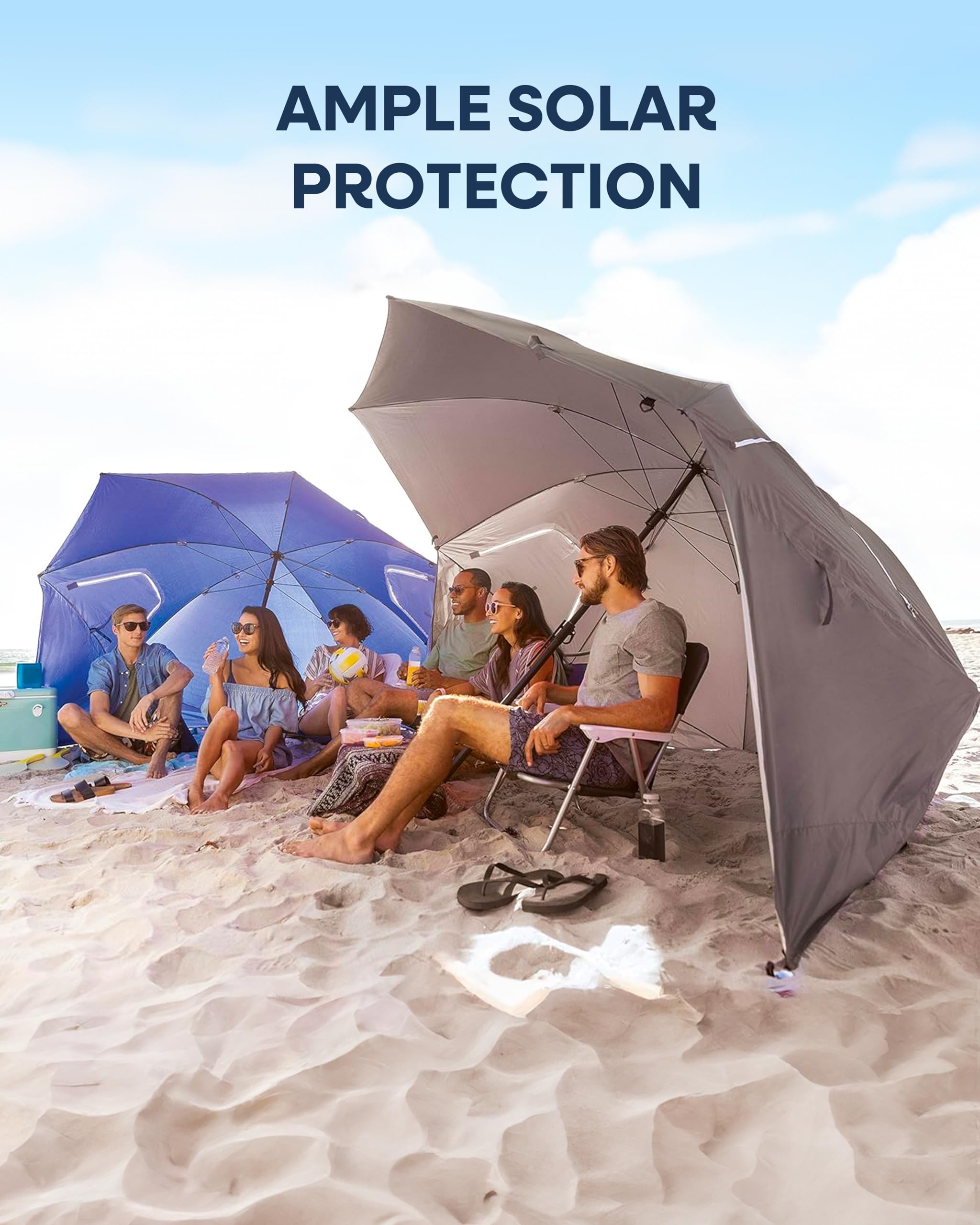 Sport-Brella Premiere UPF 50+ Umbrella Shelter with Panels