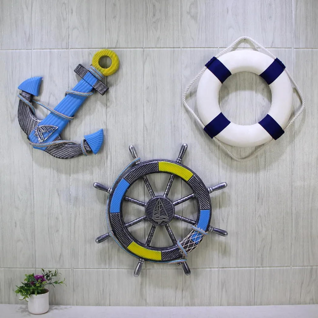 Calvana 20-Inch Foam Life Ring with 98FT Rescue Rope