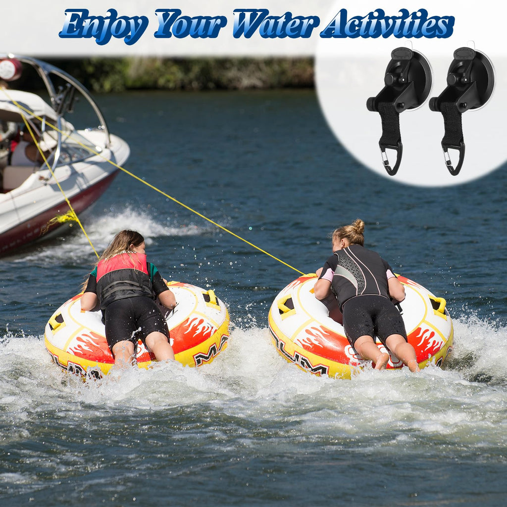 GliCraft 2-Pack Adjustable Towable Tube Keeper Straps