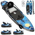 iTAOSTAR Novelty 11'6" x 35" Inflatable Stand Up Paddle Board with Seat- Stable SUP Board for Adults - Portable Paddleboard for Yoga, Surfing, Fishing - Includes Full Accessories Kit