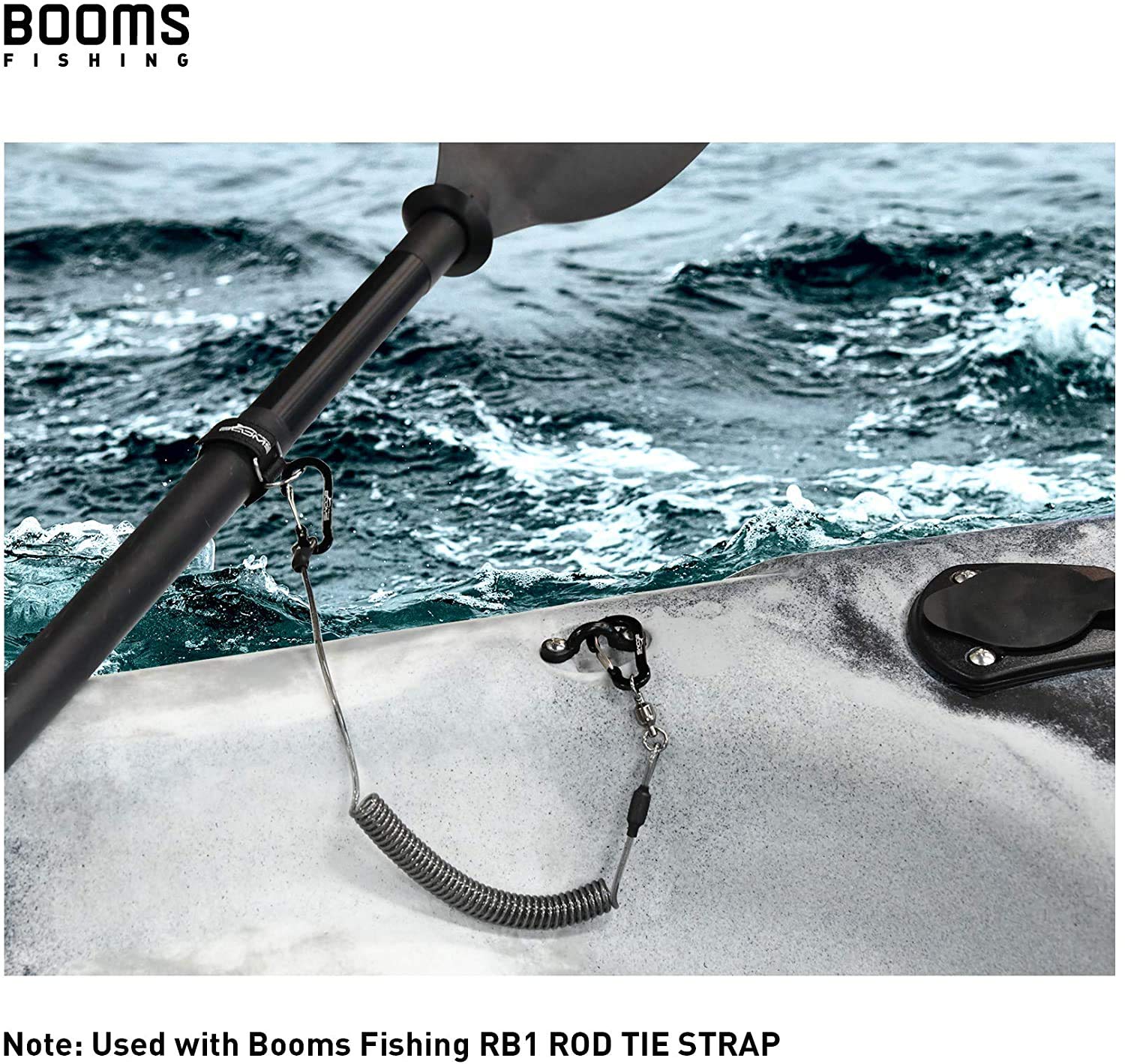 Booms Fishing T02 Heavy-Duty Rod & Paddle Leash