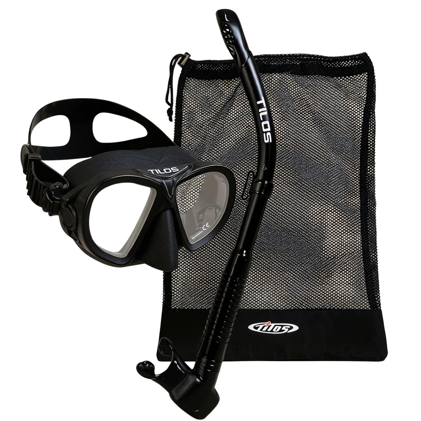 Tilos AquaStalk Dive Mask & Hi-Flow 2 Snorkel Set