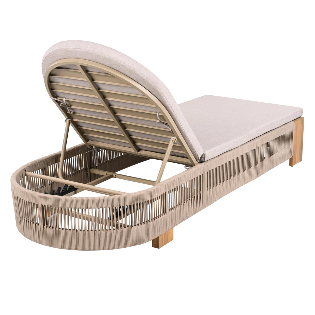 Merax Barva Acacia Wood Patio Club Chairs, 2-Piece Set