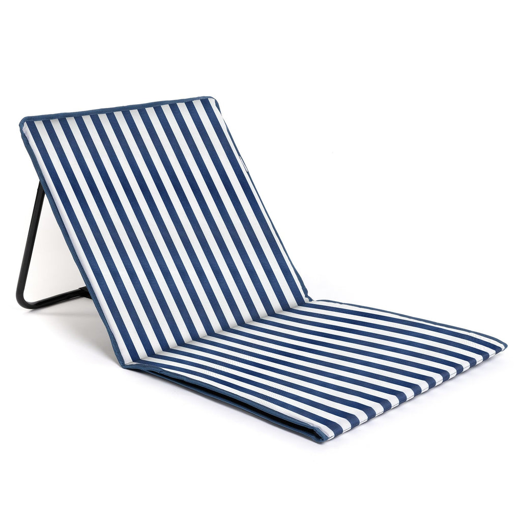 just be... Foldable Beach Chair Mat with Backrest