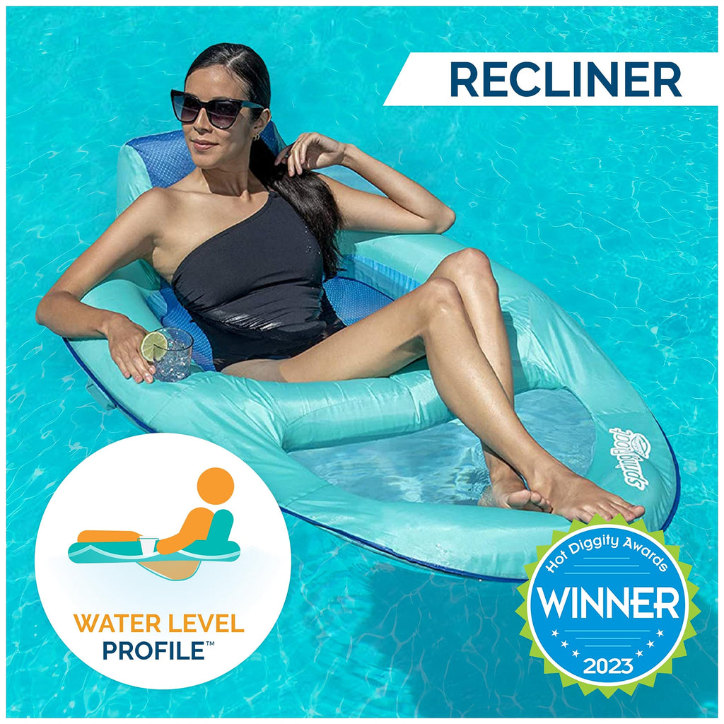 SwimWays Spring Float Premium Adult Pool Recliner