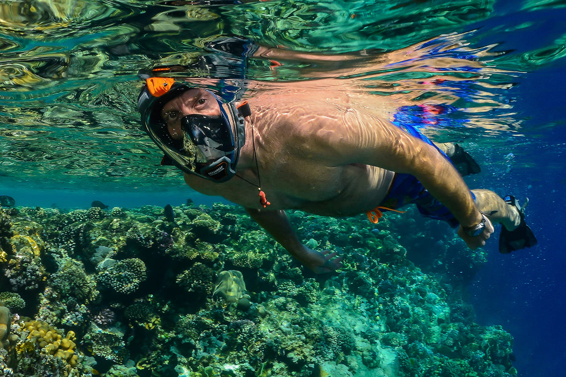 OCEAN REEF Aria QR+ Full-Face Snorkeling Mask