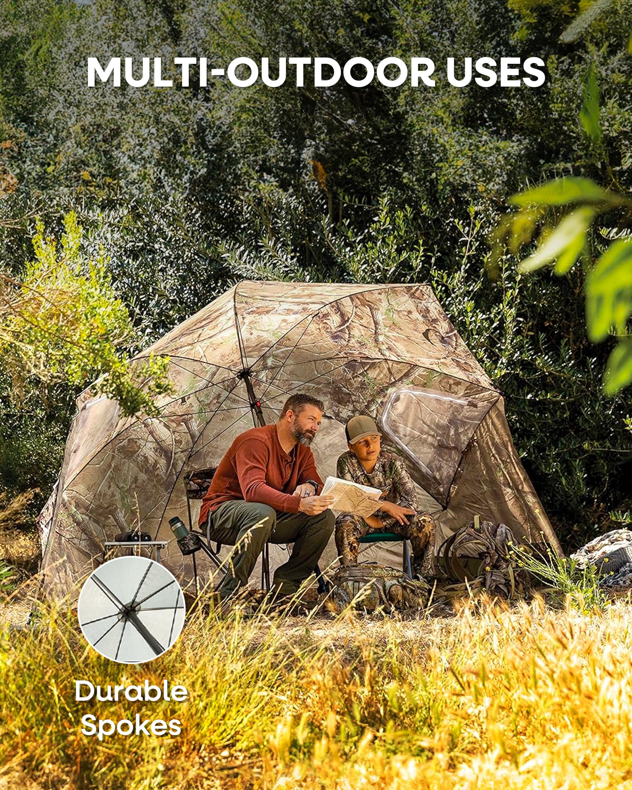 Sport-Brella Premiere UPF 50+ Umbrella Shelter with Panels