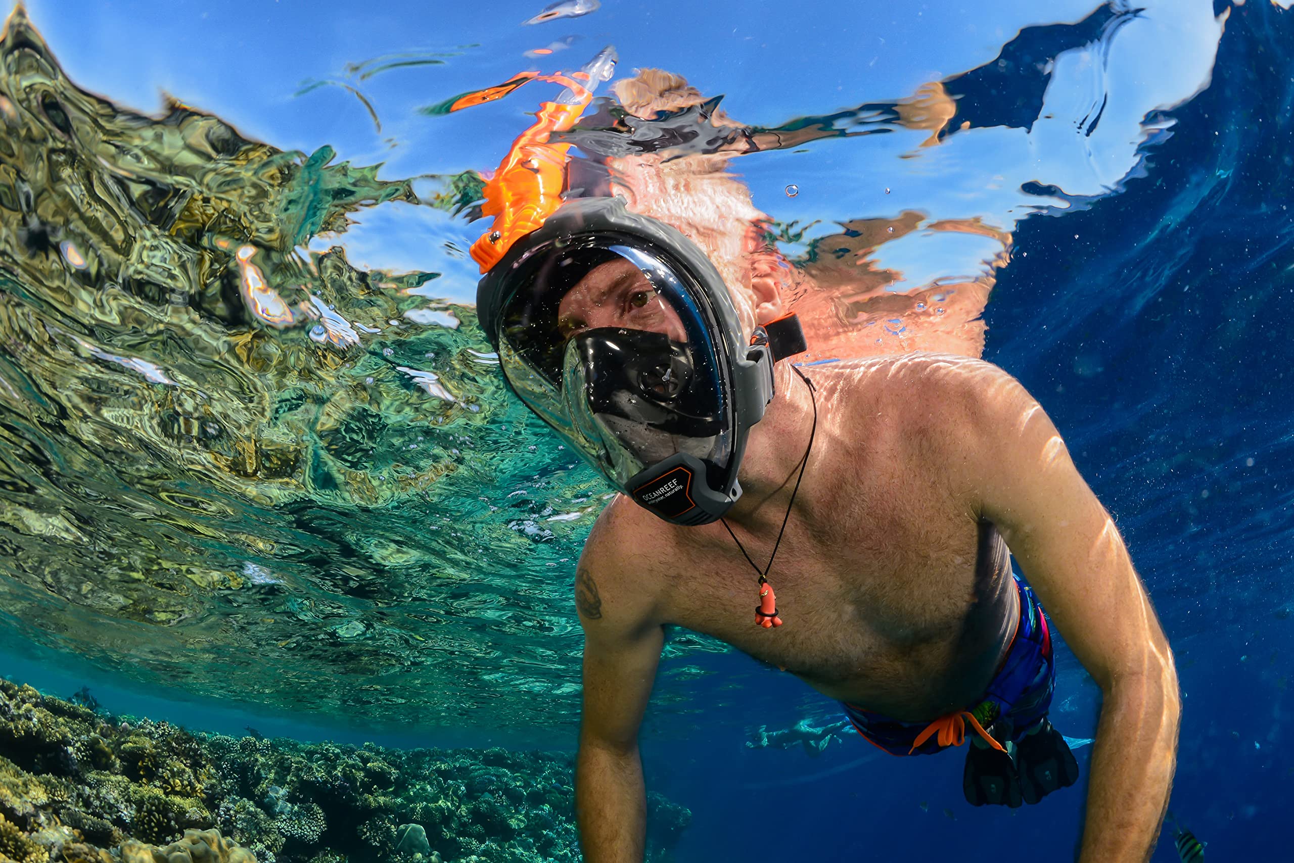 OCEAN REEF Aria QR+ Full-Face Snorkeling Mask