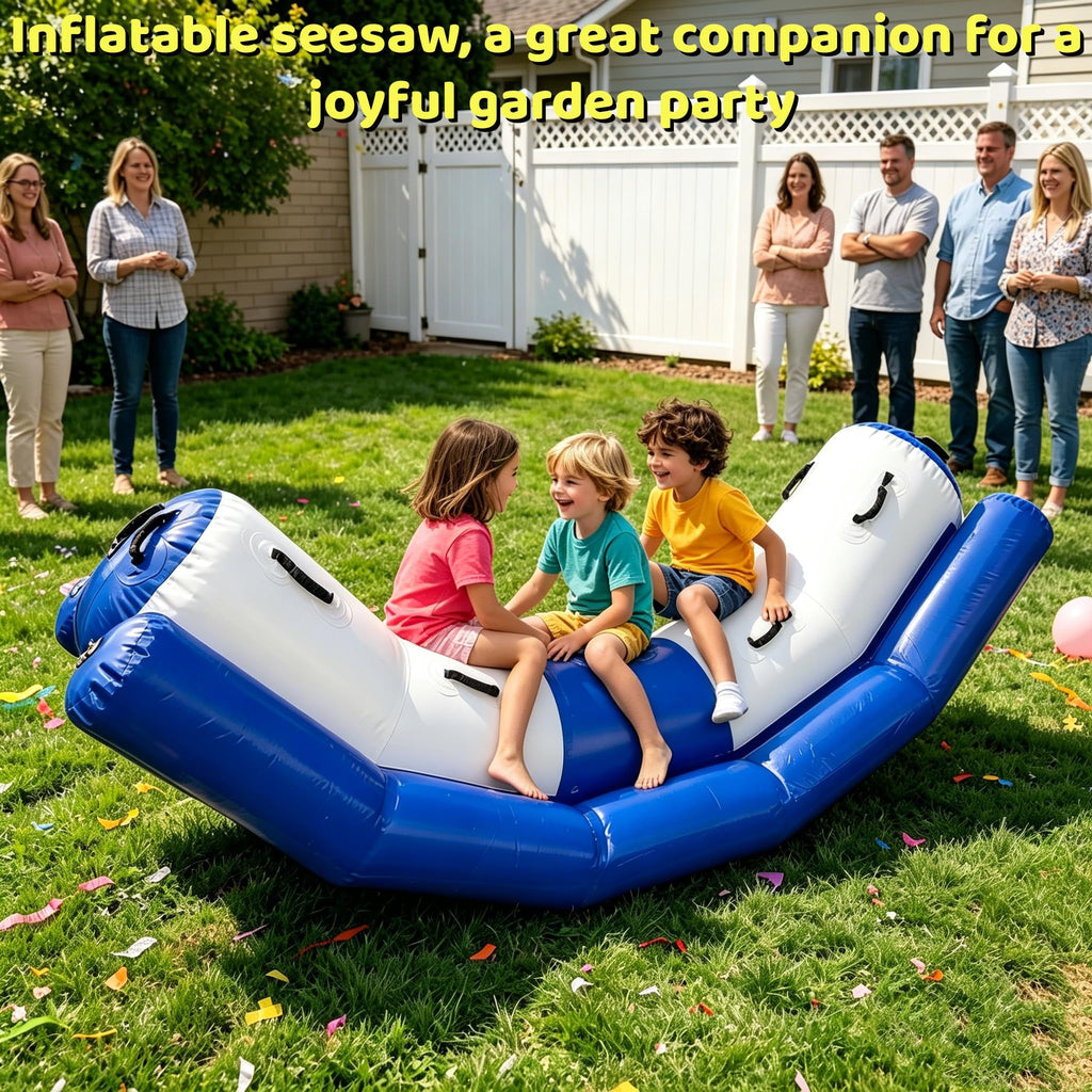 Giant Inflatable Water Seesaw for 2–4 Riders